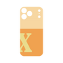 プレミアムパネル［ オリジナル - initial two tone - X orange ］
