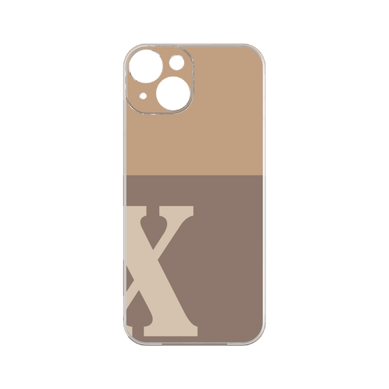 プレミアムパネル［ オリジナル - initial two tone - X brown ］