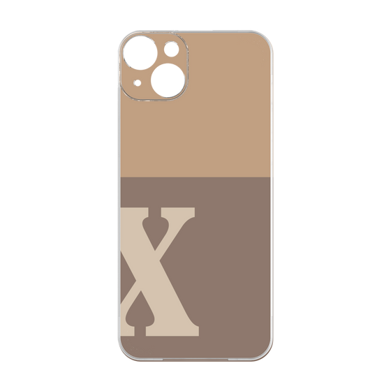 プレミアムパネル［ オリジナル - initial two tone - X brown ］