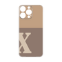 プレミアムパネル［ オリジナル - initial two tone - X brown ］
