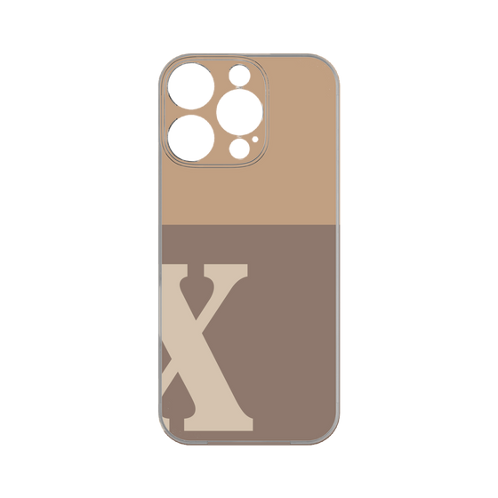 プレミアムパネル［ オリジナル - initial two tone - X brown ］