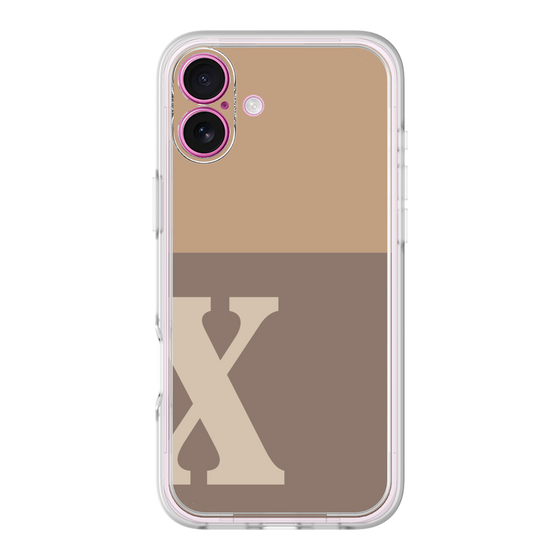プレミアムパネル［ オリジナル - initial two tone - X brown ］