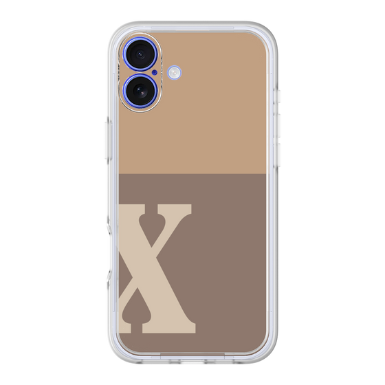 プレミアムパネル［ オリジナル - initial two tone - X brown ］