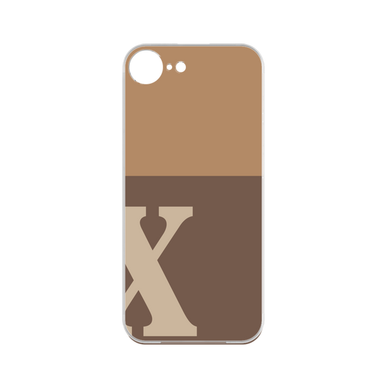 プレミアムパネル［ オリジナル - initial two tone - X brown ］