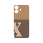 プレミアムパネル［ オリジナル - initial two tone - X brown ］