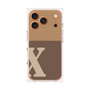 プレミアムパネル［ オリジナル - initial two tone - X brown ］