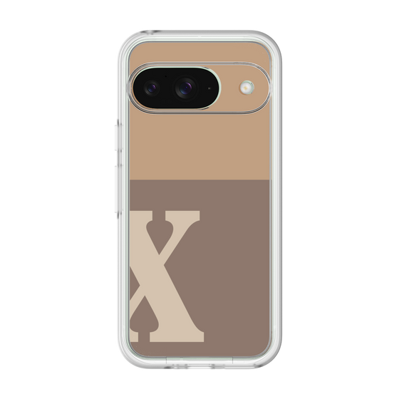 プレミアムパネル［ オリジナル - initial two tone - X brown ］