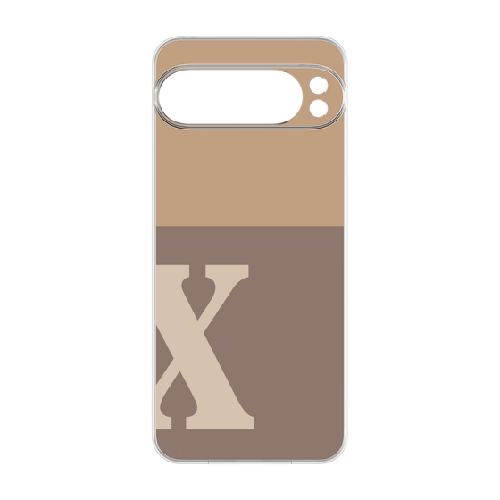 プレミアムパネル［ オリジナル - initial two tone - X brown ］