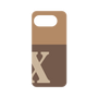 プレミアムパネル［ オリジナル - initial two tone - X brown ］
