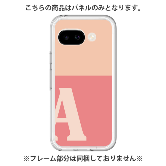 プレミアムパネル［ オリジナル - initial two tone - A pink ］