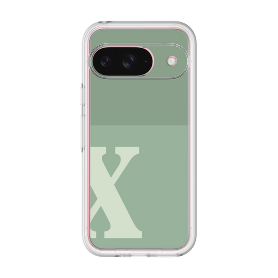 プレミアムパネル［ オリジナル - initial two tone - X green ］