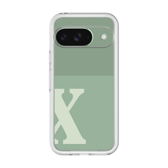 プレミアムパネル［ オリジナル - initial two tone - X green ］