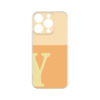 プレミアムパネル［ オリジナル - initial two tone - Y orange ］