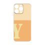 プレミアムパネル［ オリジナル - initial two tone - Y orange ］