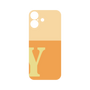 プレミアムパネル［ オリジナル - initial two tone - Y orange ］