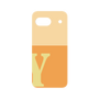 プレミアムパネル［ オリジナル - initial two tone - Y orange ］