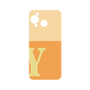 プレミアムパネル［ オリジナル - initial two tone - Y orange ］