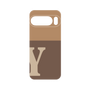 プレミアムパネル［ オリジナル - initial two tone - Y brown ］
