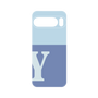 プレミアムパネル［ オリジナル - initial two tone - Y blue ］