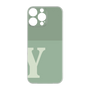 プレミアムパネル［ オリジナル - initial two tone - Y green ］
