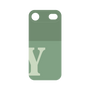 プレミアムパネル［ オリジナル - initial two tone - Y green ］
