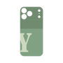 プレミアムパネル［ オリジナル - initial two tone - Y green ］