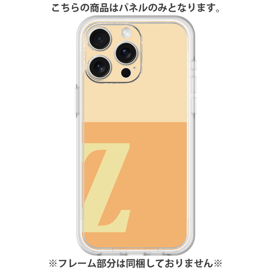プレミアムパネル［ オリジナル - initial two tone - Z orange ］