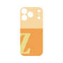 プレミアムパネル［ オリジナル - initial two tone - Z orange ］