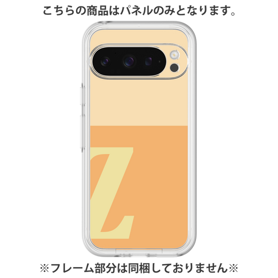 プレミアムパネル［ オリジナル - initial two tone - Z orange ］