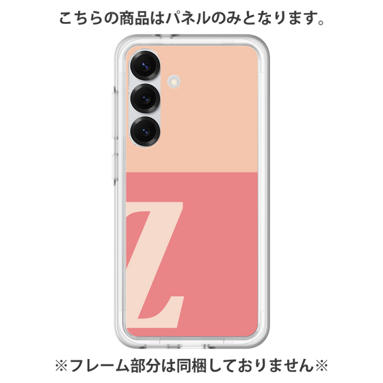 プレミアムパネル［ オリジナル - initial two tone - Z pink ］
