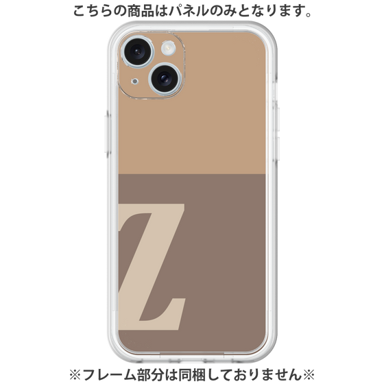 プレミアムパネル［ オリジナル - initial two tone - Z brown ］