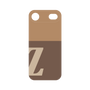 プレミアムパネル［ オリジナル - initial two tone - Z brown ］