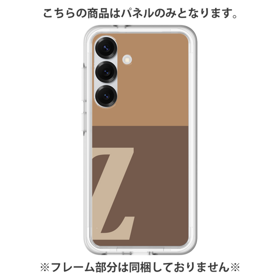 プレミアムパネル［ オリジナル - initial two tone - Z brown ］