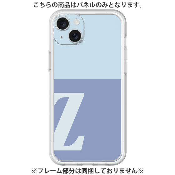 プレミアムパネル［ オリジナル - initial two tone - Z blue ］