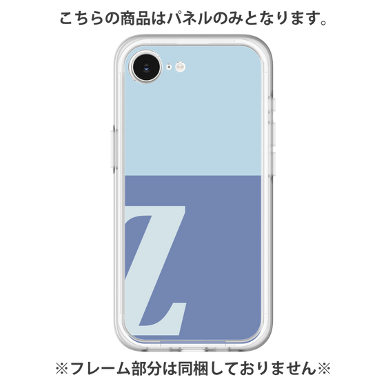 プレミアムパネル［ オリジナル - initial two tone - Z blue ］