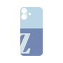 プレミアムパネル［ オリジナル - initial two tone - Z blue ］