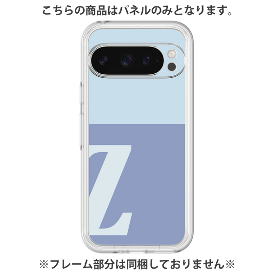 プレミアムパネル［ オリジナル - initial two tone - Z blue ］