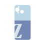 プレミアムパネル［ オリジナル - initial two tone - Z blue ］