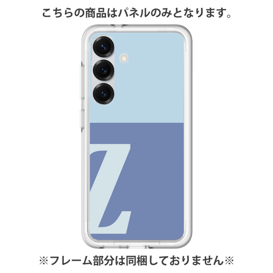プレミアムパネル［ オリジナル - initial two tone - Z blue ］