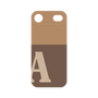 プレミアムパネル［ オリジナル - initial two tone - A brown ］