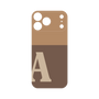 プレミアムパネル［ オリジナル - initial two tone - A brown ］