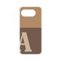 プレミアムパネル［ オリジナル - initial two tone - A brown ］