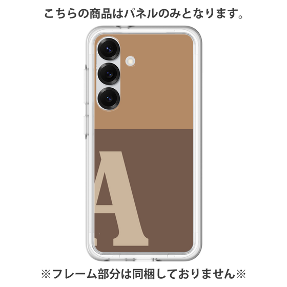プレミアムパネル［ オリジナル - initial two tone - A brown ］