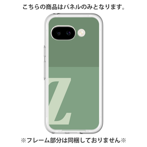 プレミアムパネル［ オリジナル - initial two tone - Z green ］