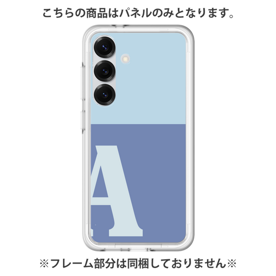 プレミアムパネル［ オリジナル - initial two tone - A blue ］