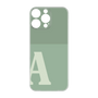 プレミアムパネル［ オリジナル - initial two tone - A green ］