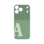 プレミアムパネル［ オリジナル - initial two tone - A green ］