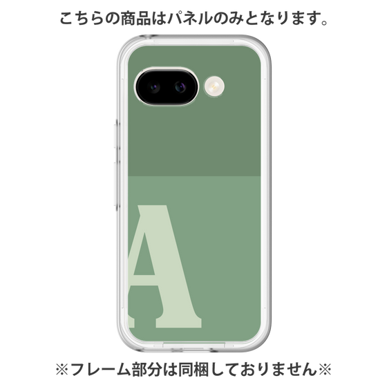 プレミアムパネル［ オリジナル - initial two tone - A green ］