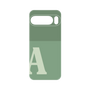 プレミアムパネル［ オリジナル - initial two tone - A green ］