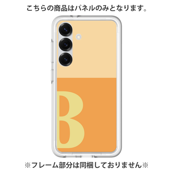 プレミアムパネル［ オリジナル - initial two tone - B orange ］
